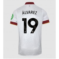 Camisa de Futebol West Ham United Edson Alvarez #19 Equipamento Alternativo 2024-25 Manga Curta